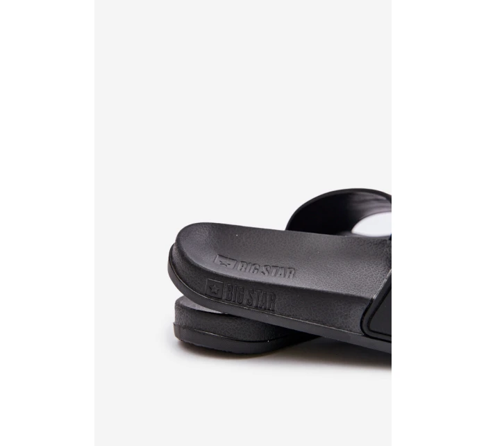 Dámské Pantofle Big Star model 21676351 Černé - Big Star Shoes Dámské Pantofle Big Star model 21676351 Černé - Big Star Shoes