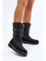 Dámské zateplené sněhule Progress model 21677025 Černé - Boto