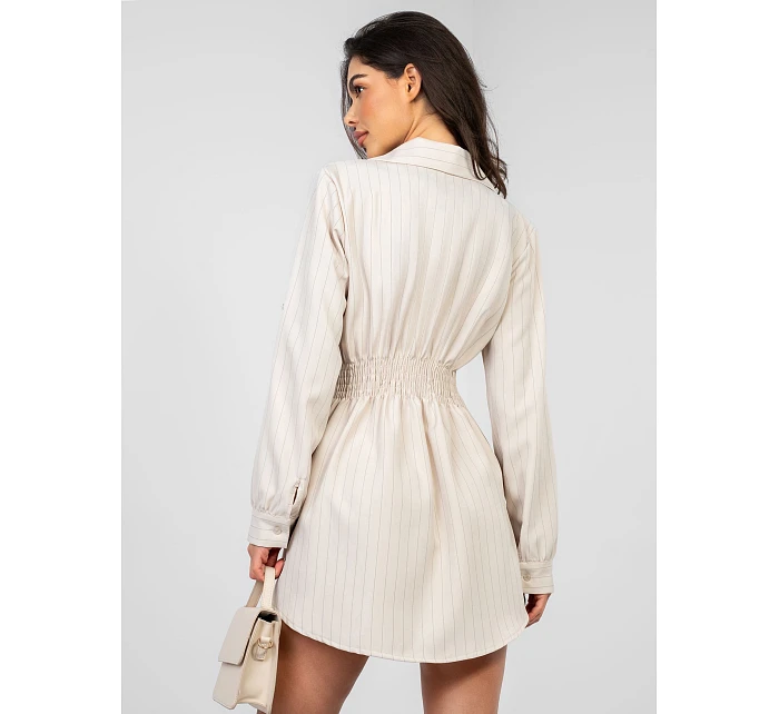 Sukienka IT SK model 22011380 jasny beżowy - FPrice