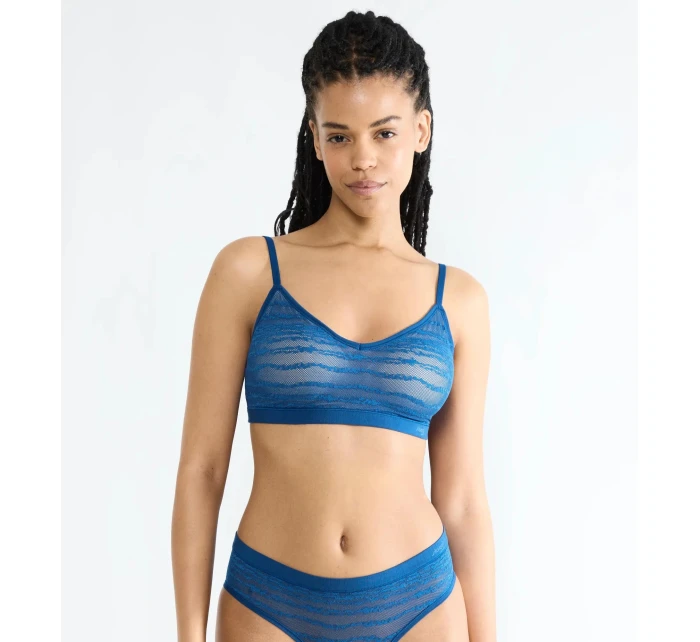 sloggi FREE Evolve PU Lace - BLUE - SLOGGI BLUE - SLOGGI