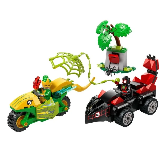 LEGO MARVEL SUPER HEROES 11198 Spinovo pronásledování Electra v dinopojezdech