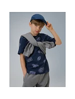 Chlapecké tričko s potiskem 4F 4FJRSS26TTSHM3466-31A dětské