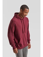 Fruit of the Loom Lightweight Hooded Sweat Pánská raglánová mikina s kapucí 16.2140 white Fruit of the Loom Lightweight Hooded Sweat Pánská raglánová mikina s kapucí 16.2140 white