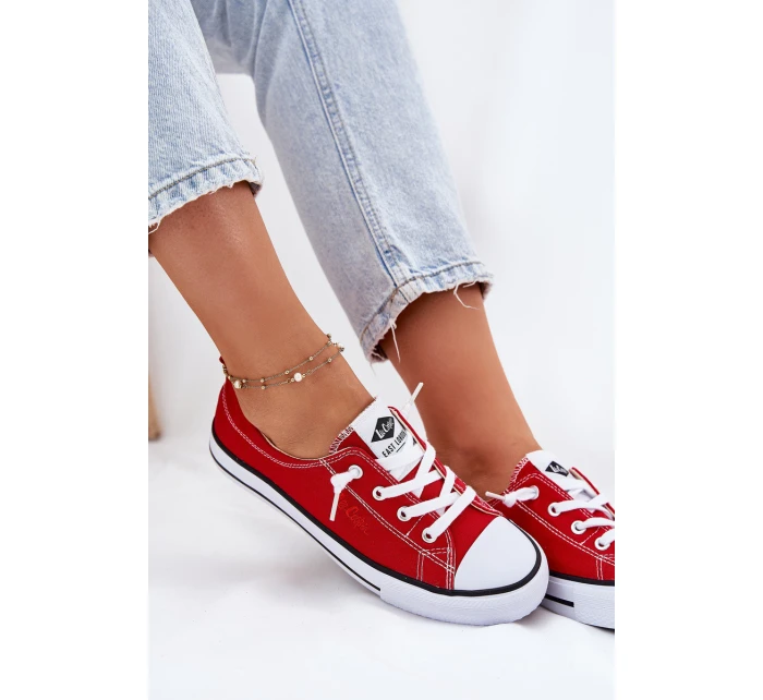 Dámské Textilní Tenisky model 21693743 Červené - Lee Cooper