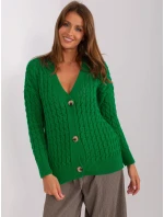 Sweter BA SW  zielony model 18985241 - FPrice