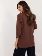 Marynarka DHJ MA brązowy model 20514004 - FPrice Marynarka DHJ MA brązowy model 20514004 - FPrice