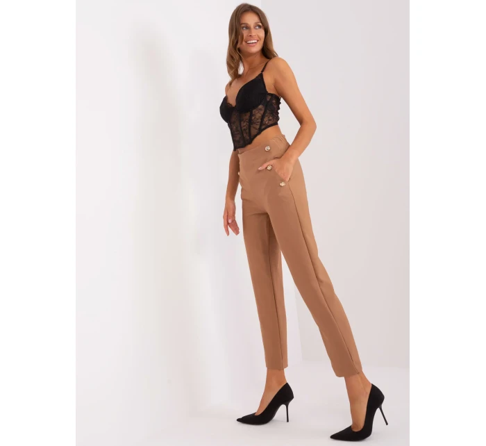 TW SP OB055 kalhoty.45 světle hnědá