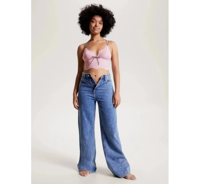 Dámský top UW0UW04683 TOB sv. růžová - Tommy Hilfiger Dámský top UW0UW04683 TOB sv. růžová - Tommy Hilfiger