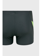 Pánské plavecké šortky Dennis šedo-zelené - AQUA SPEED