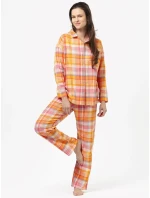 Dámské pyžamo LNS 473 B24 oranžové - Key Dámské pyžamo LNS 473 B24 oranžové - Key