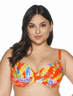 PLAVKOVÁ PODPRSENKA SK 227 VIVID ORANGE MAXI