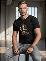 Pánské hasičské tričko s potiskem lebky NX054R Pánské hasičské tričko s potiskem lebky NX054R