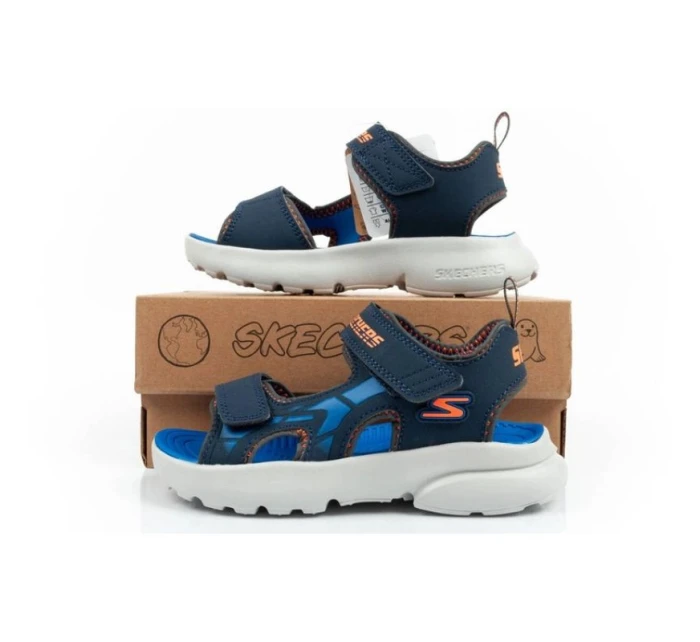 Sandály Skechers Jr 406513L/NVBL