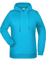 Daiber JN 795 Dámská mikina s kapucí 02.0795 turquoise Daiber JN 795 Dámská mikina s kapucí 02.0795 turquoise