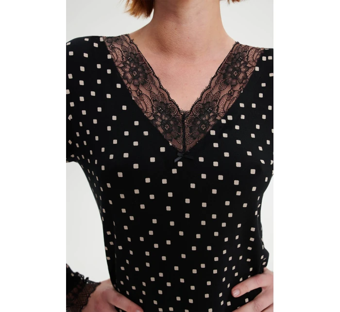 Top s dlouhými rukávy model 18936328 - Vamp Top s dlouhými rukávy model 18936328 - Vamp