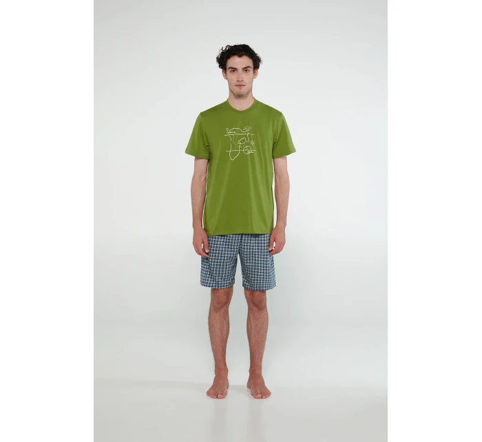 Pyžamo s krátkými rukávy model 19698537 - Vamp Pyžamo s krátkými rukávy model 19698537 - Vamp