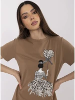 Halenka CLM BZ 1702.89 světle hnědá Halenka CLM BZ 1702.89 světle hnědá