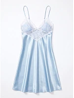 Dámská košilka Luna Baby Blue chemise - Dkaren Dámská košilka Luna Baby Blue chemise - Dkaren