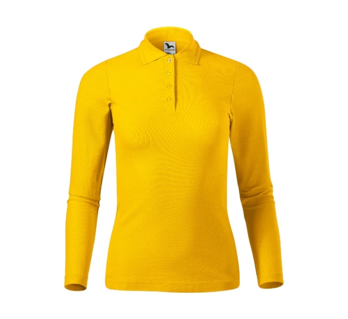Pique Polo LS polokošile dámská žlutá Pique Polo LS polokošile dámská žlutá