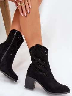 Boty na podpatku  model 209417 Step in style