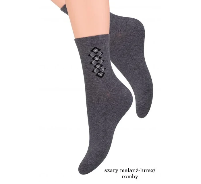 Dámské vzorované ponožky model 5814983 - Steven Dámské vzorované ponožky model 5814983 - Steven