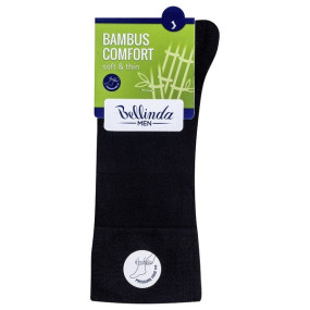 Bambusové klasické pánské ponožky BAMBUS COMFORT SOCKS - BELLINDA - tmavě modrá
