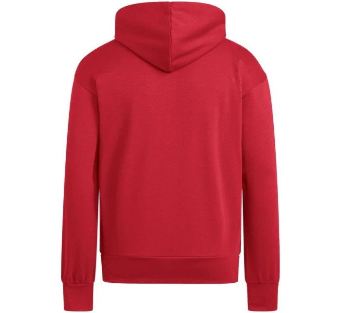 Pánská mikina adidas Essentials Hoodie červená pánské model 21858376