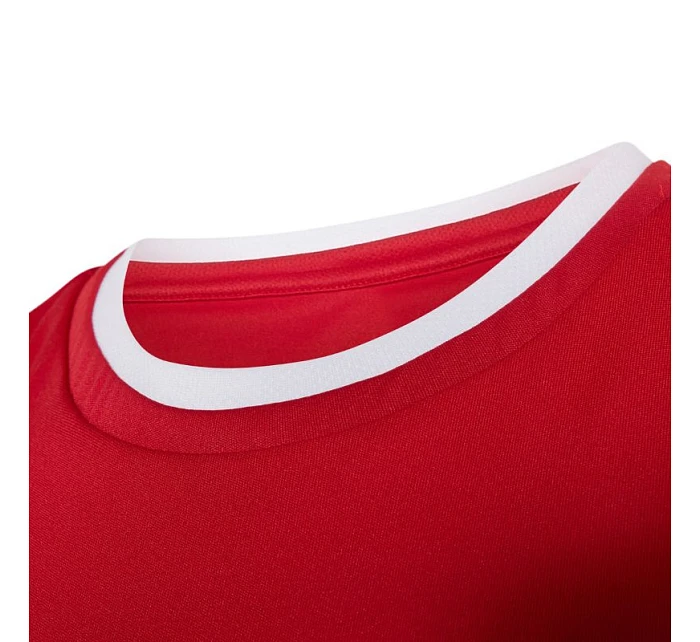 Adidas Entrada 26 dětské tričko bez rukávů červené KB3937