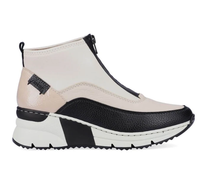 Rieker W RKR608 béžová kotníčková obuv