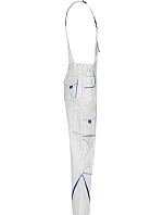 Daiber JN 848 (42-60) Pracovní kalhoty s laclem - Color 02.0848 white/royal Daiber JN 848 (42-60) Pracovní kalhoty s laclem - Color 02.0848 white/royal