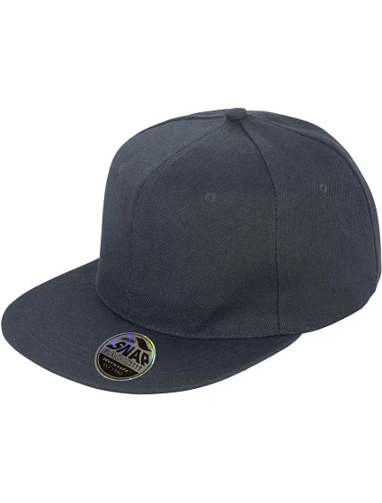 Result Headwear RC 083X 6 panelová kšiltovka s plochým kšiltem 28.083X black