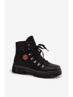 Zateplené dámské na platformě černé model 21714441 - Boto Zateplené dámské na platformě černé model 21714441 - Boto