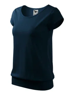 City tričko dámské námořní modrá
