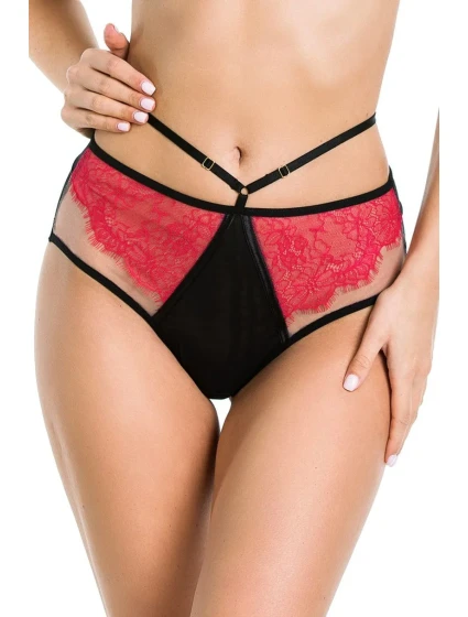 Vysoké dámské kalhotky DELICE 19091 RED