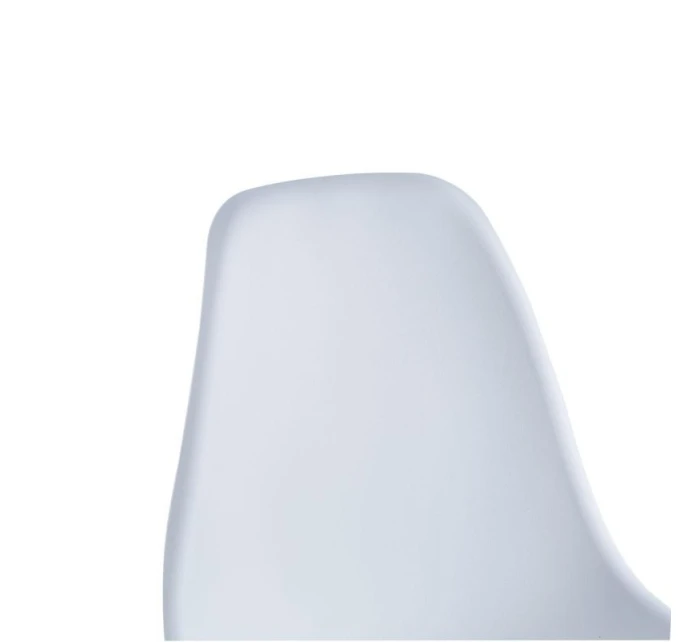 SKANDINÁVSKÁ ŽIDLE MATRACE BÍLÁ SADA 2 KS