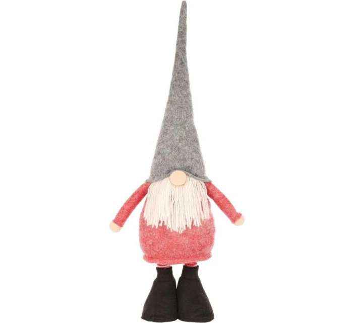 Dekorativní trpaslík na rozkročených nohách 64-79 CM červený