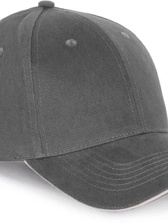 KP 185 6 panelová sandwich kšiltovka dark grey model 22423200 - K-up