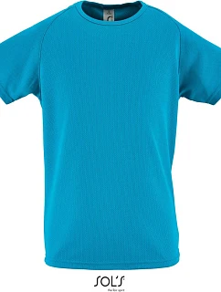 SOL'S Sporty Kids Dětské raglánové sportovní tričko model 22524678 aqua