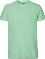 Neutral O 61001 Pánské tričko z bio bavlny 77.6101 dusty mint