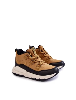 Dětské boty Memory Foam Big Star model 21601095 velbloud - Big Star Shoes