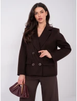 IT KR bunda FL9559.02P tmavě hnědá IT KR bunda FL9559.02P tmavě hnědá