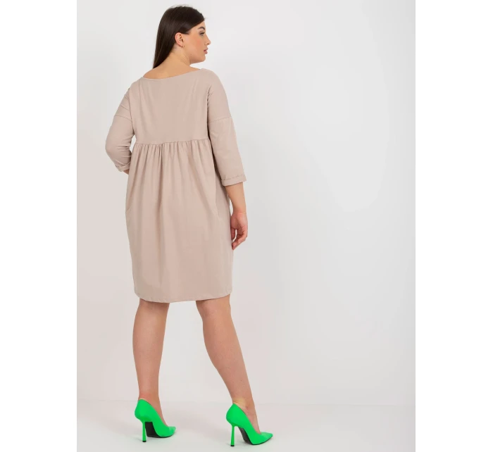 RV šaty SK 8529.37P béžová