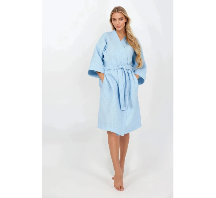 Modrý dámský župan - Momenti Per Me