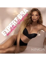Dámská podprsenka bardotka BC-1167 Černá - Kinga Dámská podprsenka bardotka BC-1167 Černá - Kinga