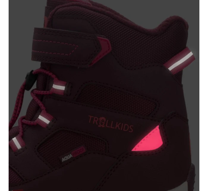 Dětské nepromokavé zimní boty Trollkids Lofoten PRO pro chlapce/dívky (672-419)