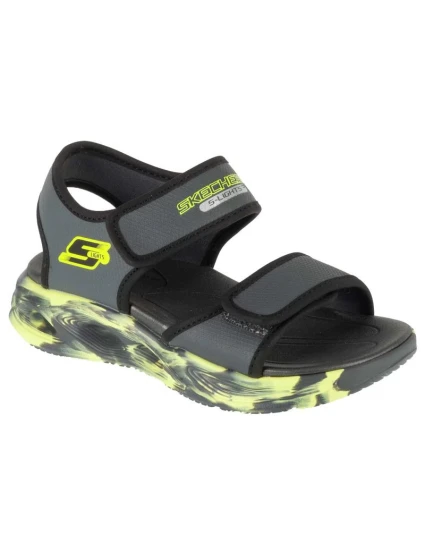 Skechers S-Lights: Sandály Sola Glow - Fusion Brights 407032L-CCBK Grey 28