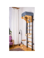 SKLÁDACÍ GYMNASTICKÁ MATRACE ŠEDÁ 180CM BENCHK