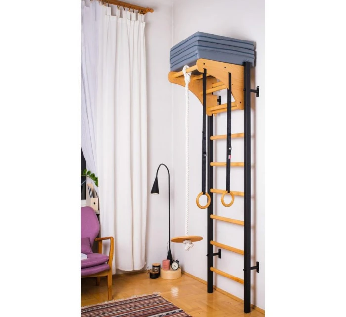 SKLÁDACÍ GYMNASTICKÁ MATRACE ŠEDÁ 180CM BENCHK