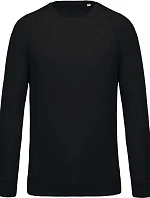 Kariban K 480 Pánská raglánová mikina z bio bavlny 20.K480 black