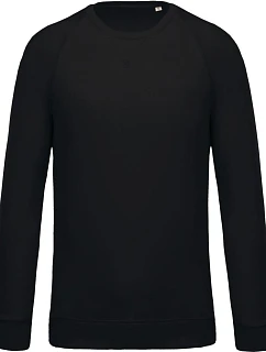K 480 Pánská raglánová mikina z bio bavlny model 22509657 black - Kariban
